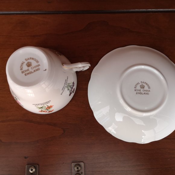 Royal Consort and Royal Darwood Canada related cup&saucer - Picture 10 of 10